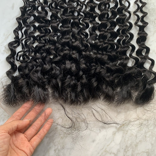 HD Malaysian Curly Frontal